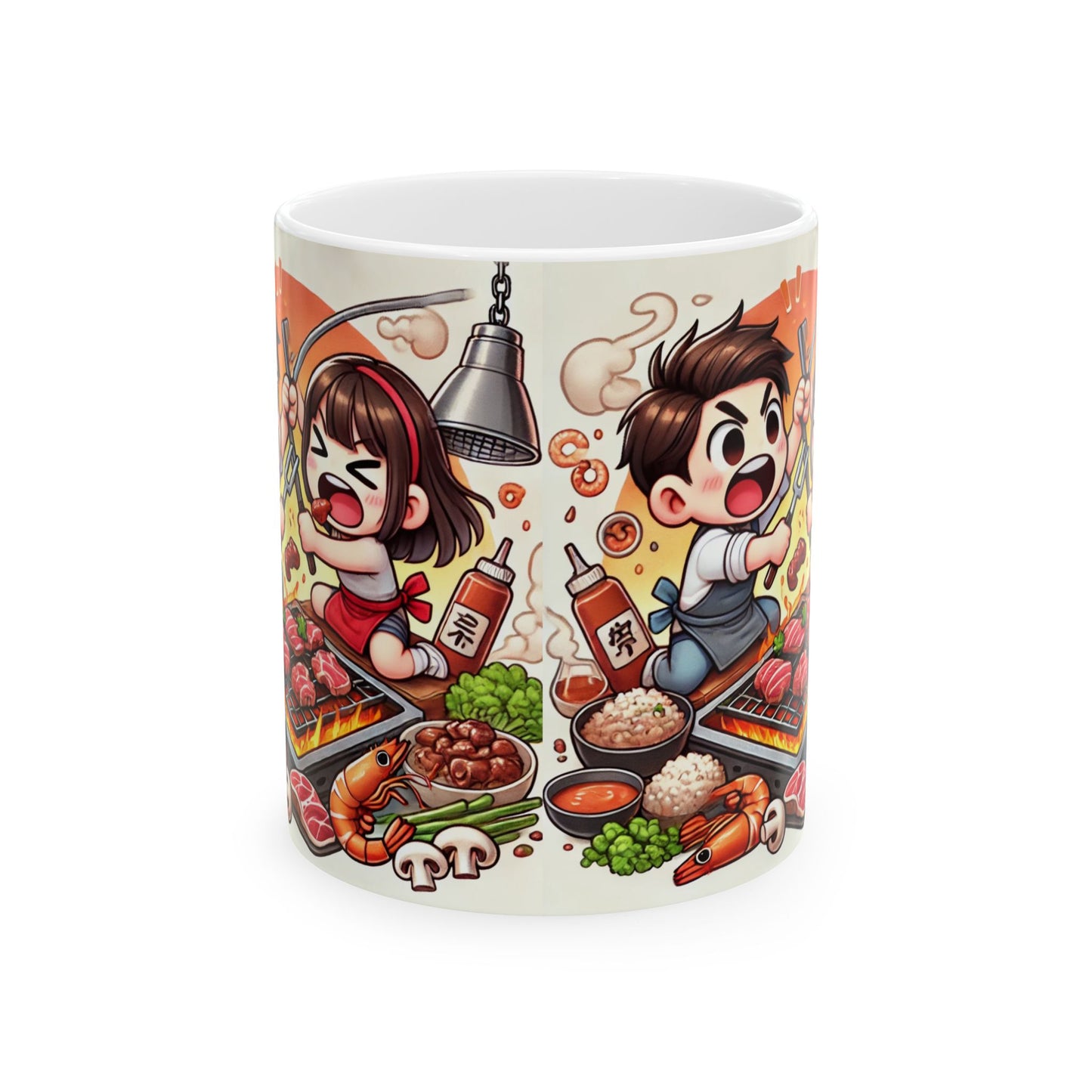 Funny Foodie Ceramic Mug - Chef & BBQ Lovers Gift - 11oz & 15oz