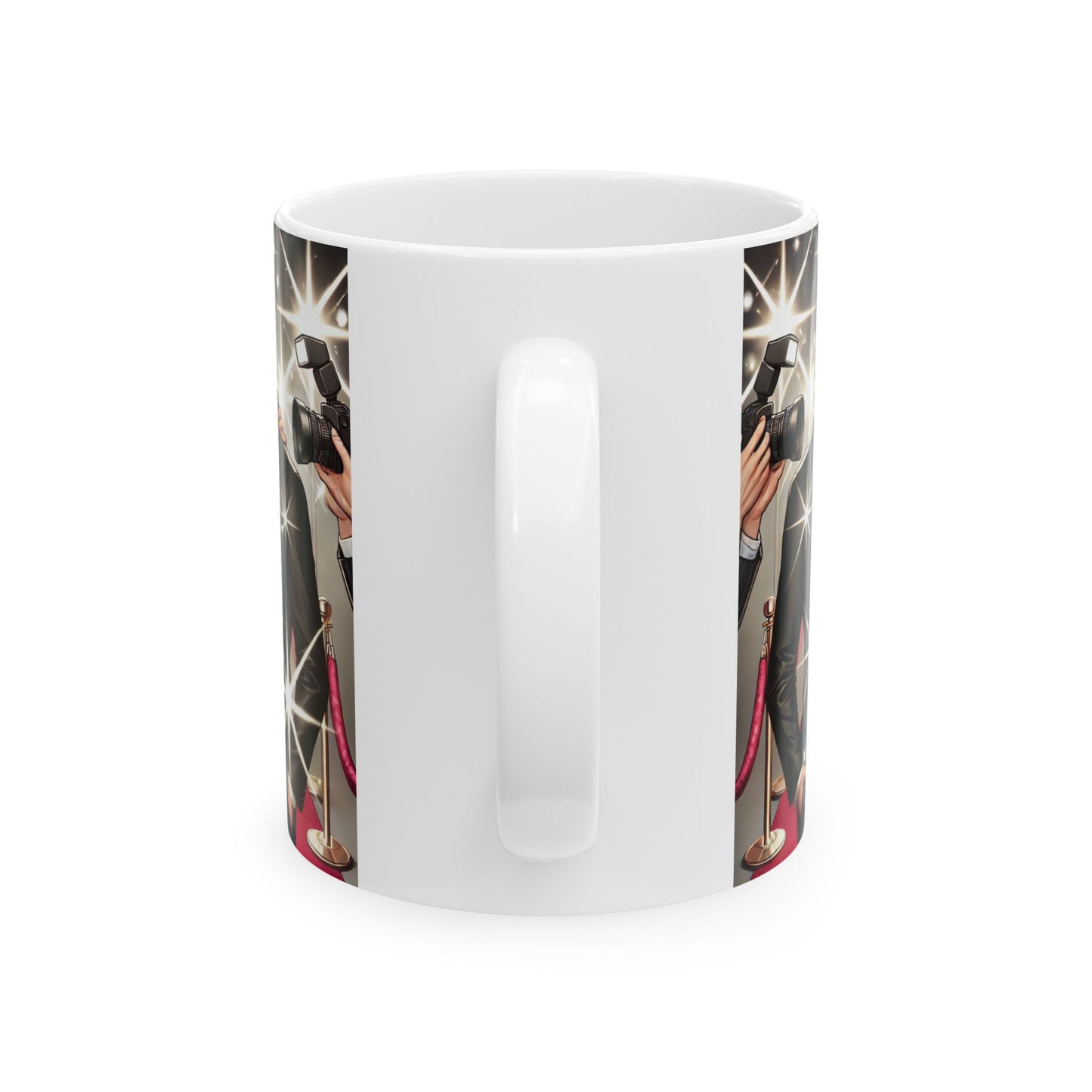 Hollywood Glamour Ceramic Mug - Perfect for Movie Lovers & Red Carpet Events