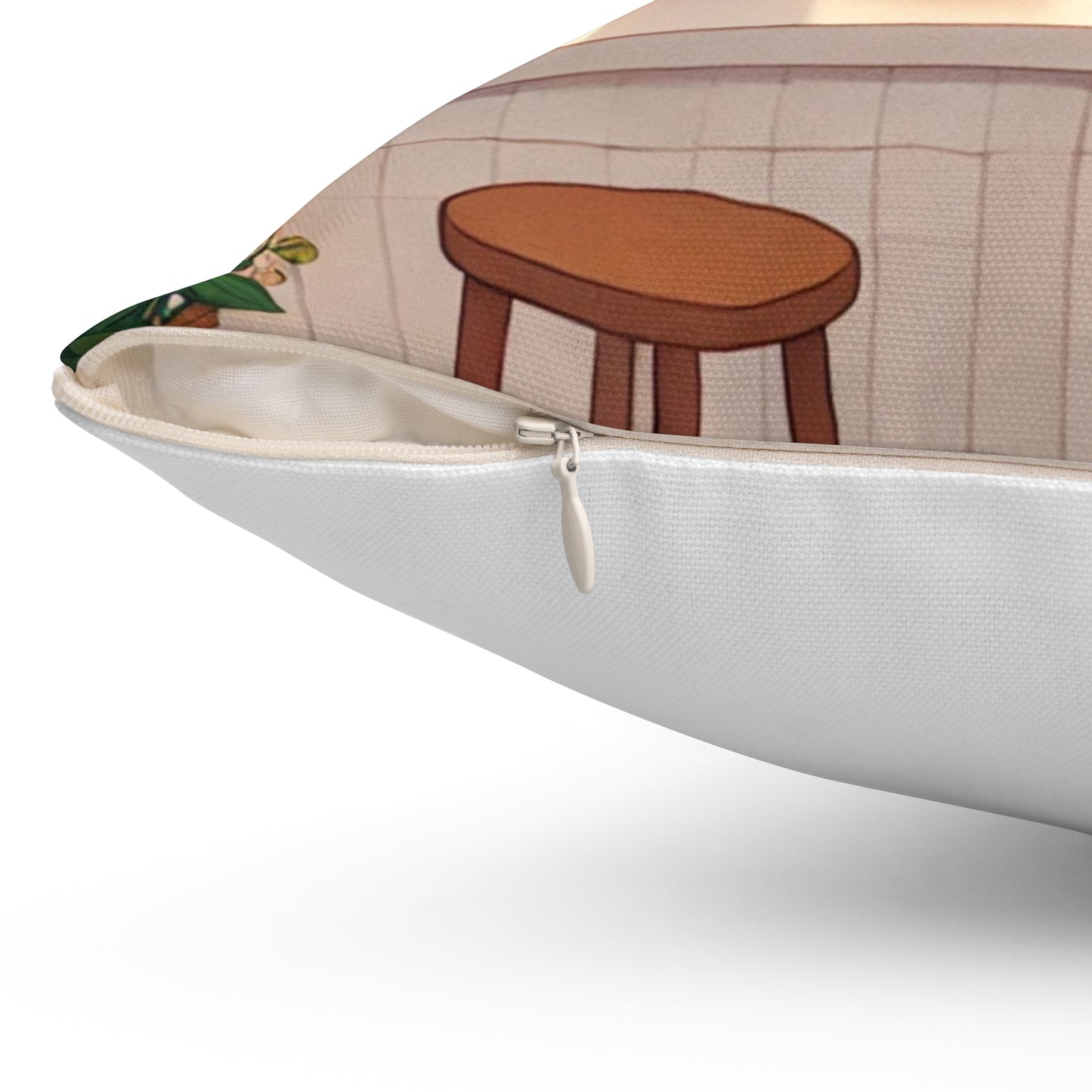 Spun Polyester Square Pillow