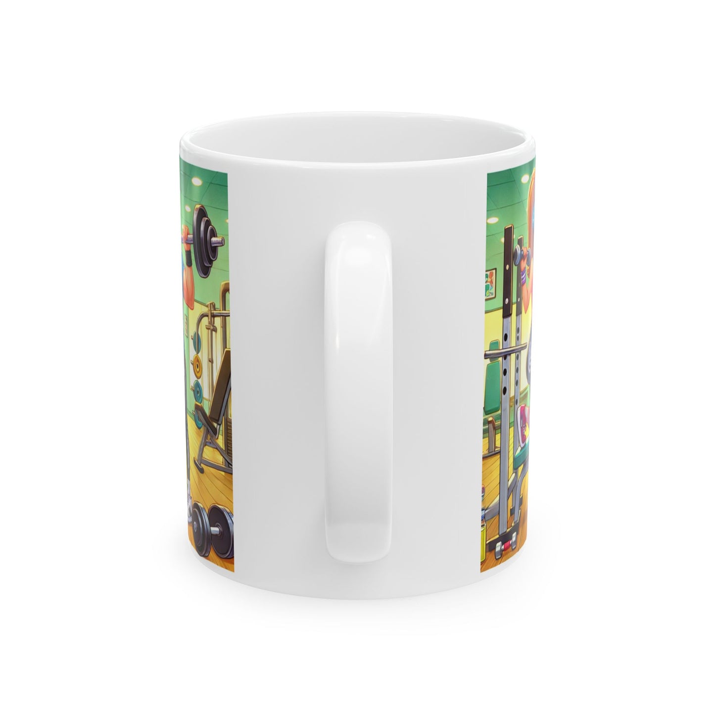 Fitness Motivation Ceramic Mug - Perfect Gift for Gym Lovers