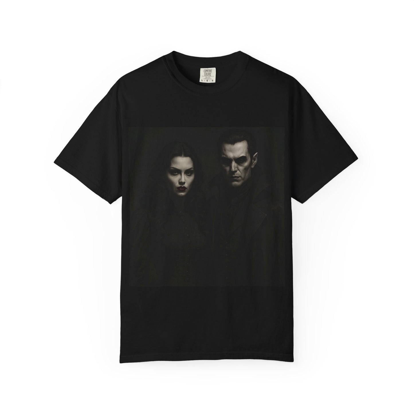 Dark Romance Graphic Tee, Unisex T-Shirt for Halloween, Gothic Fashion Shirt, Movie Night Top, Edgy Casual Wear