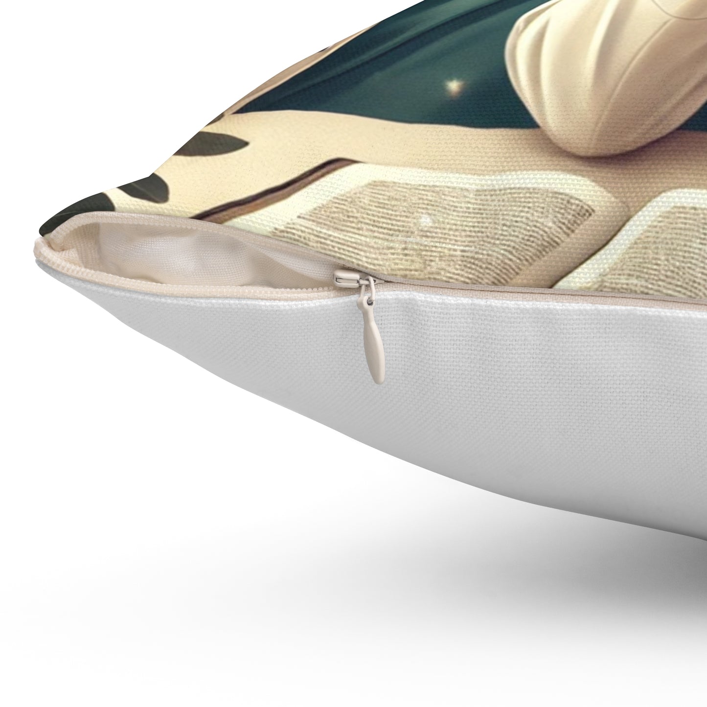 Spun Polyester Square Pillow