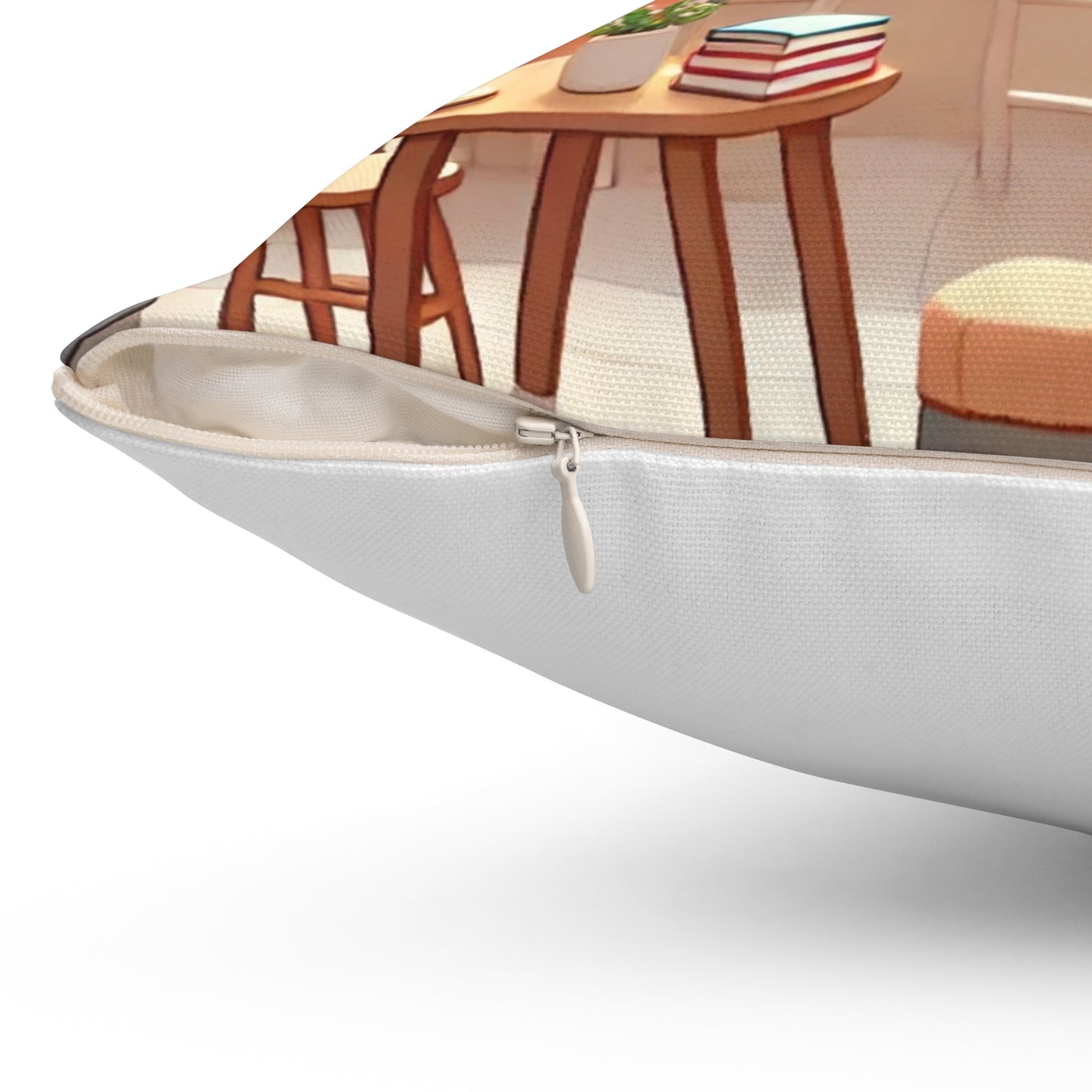 Spun Polyester Square Pillow