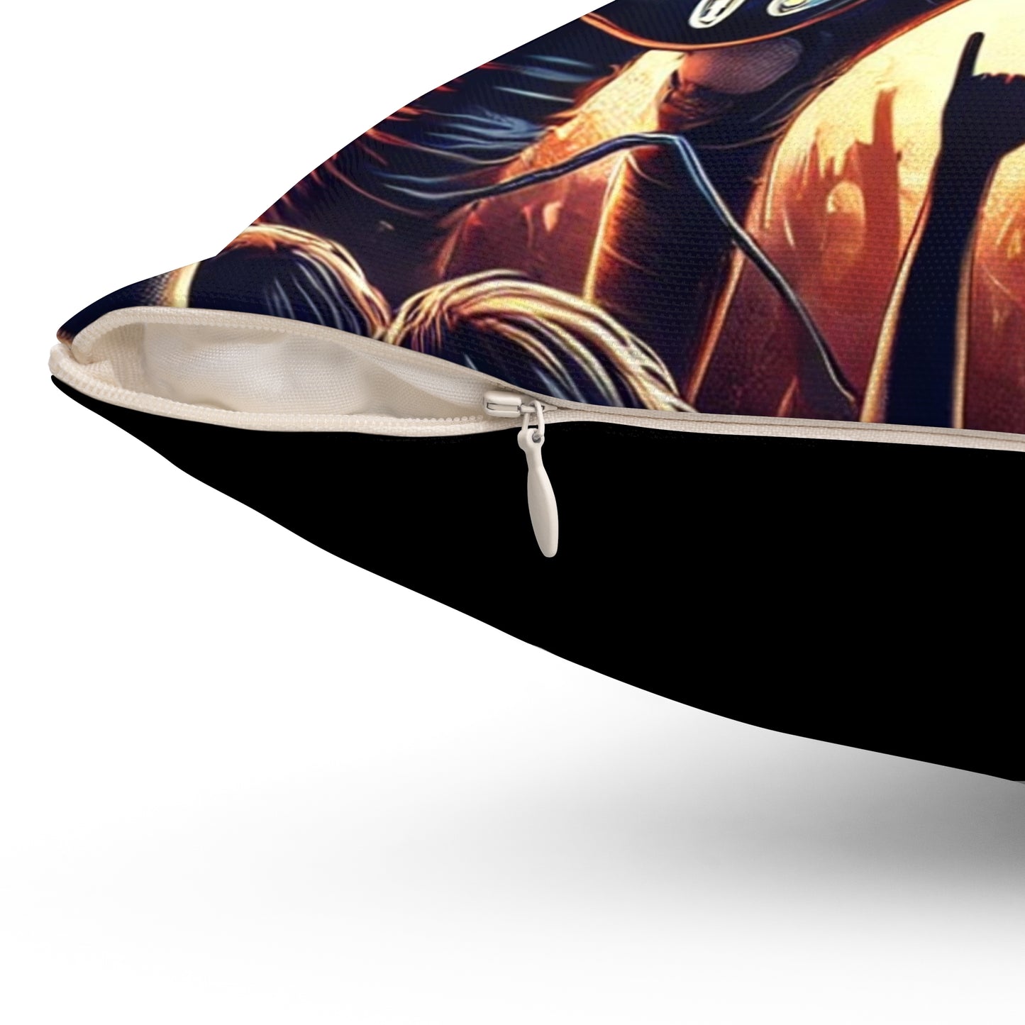 Spun Polyester Square Pillow