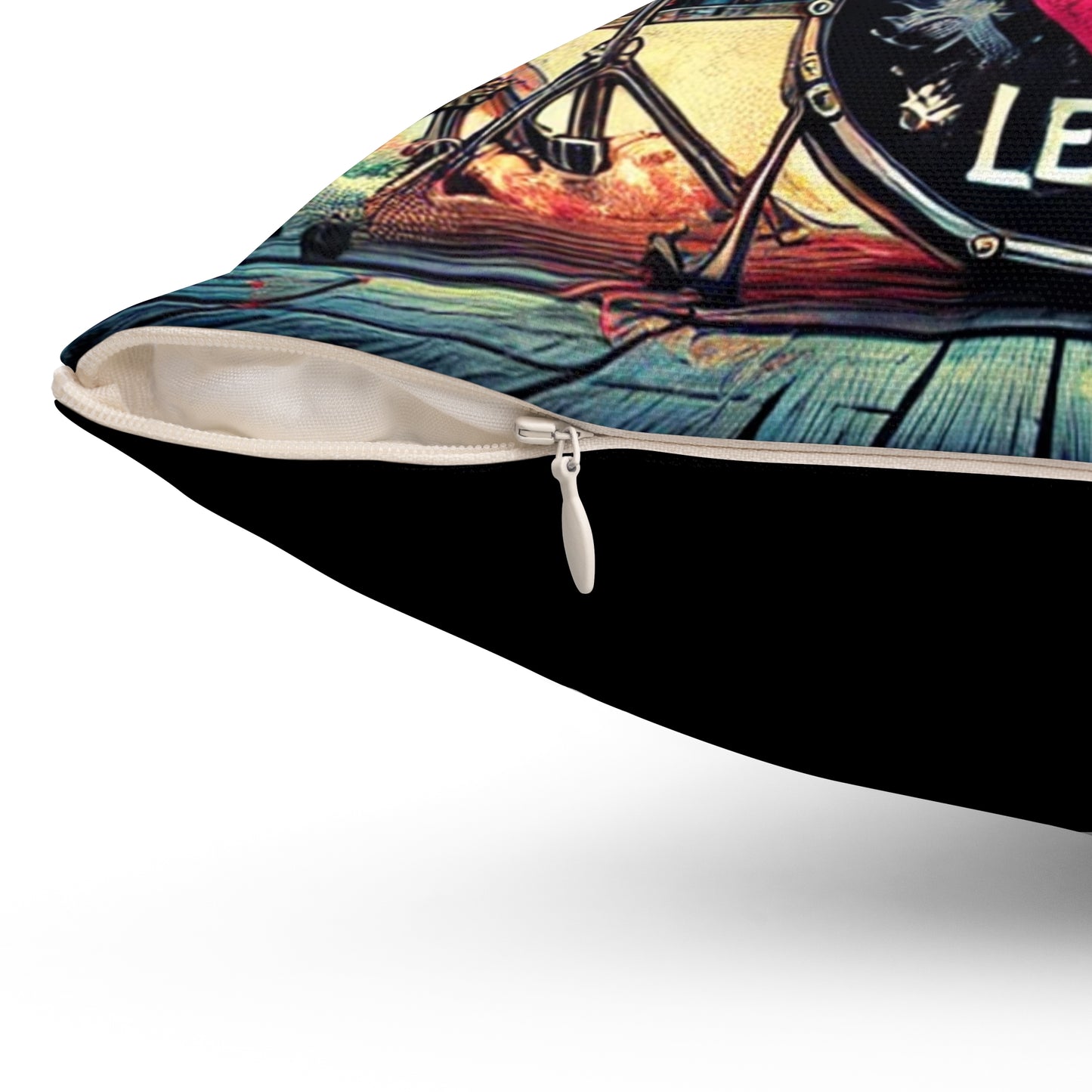 Spun Polyester Square Pillow