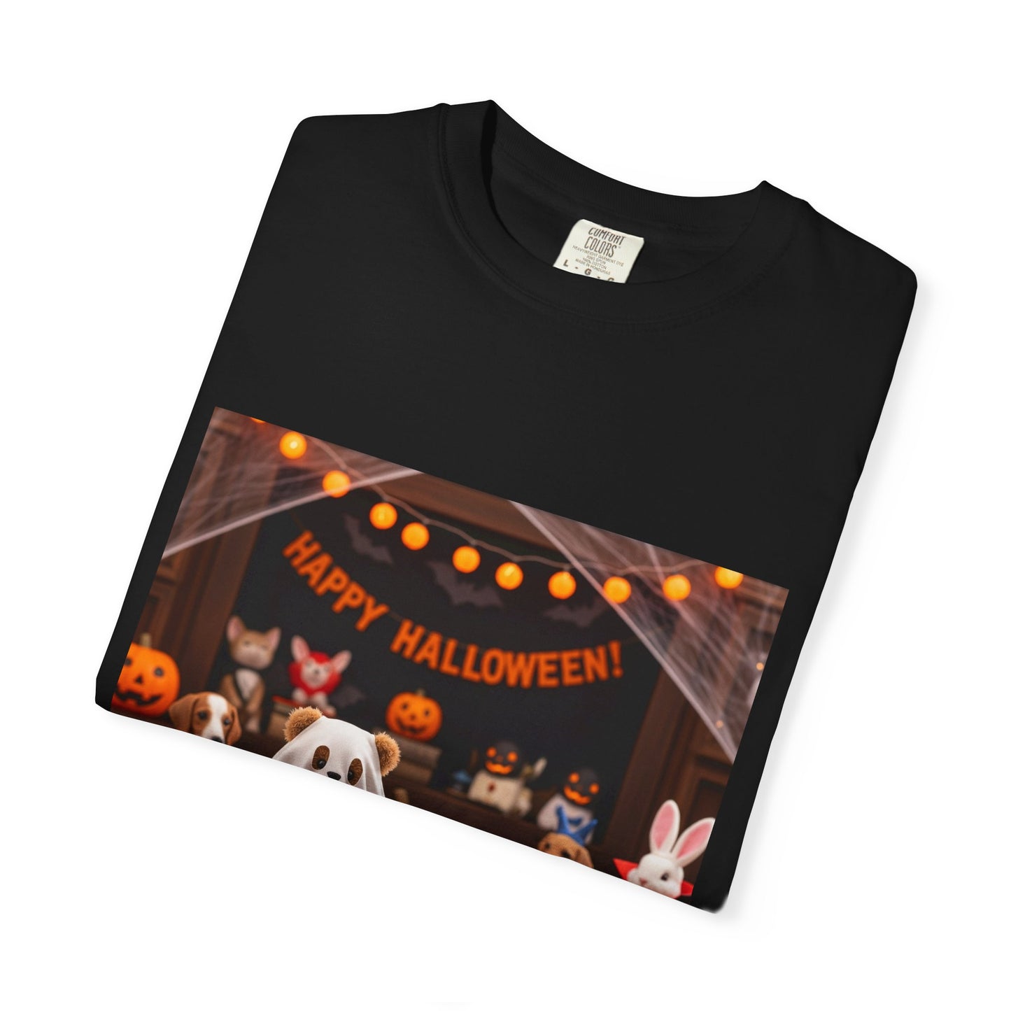 Halloween Themed Unisex T-Shirt | Fun & Spooky Graphic Tee for Fall Celebrations, Trick or Treat, Costume Party, Seasonal Wear, Gift Idea