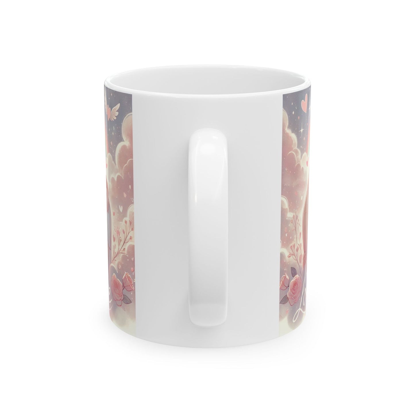 Romantic Love Ceramic Mug - LGBTQ+ Friendship Gift, 11oz & 15oz