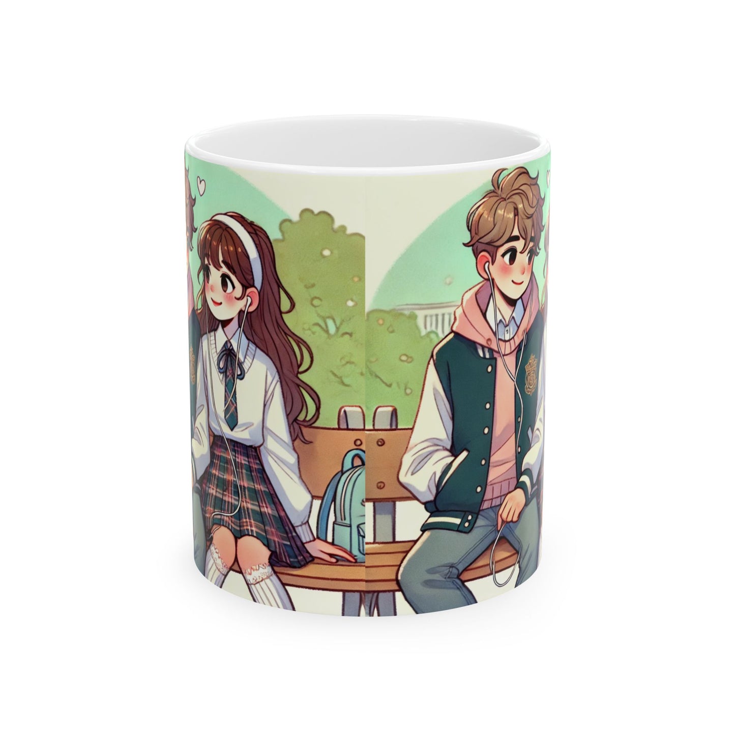 Cute School Friends Ceramic Mug - 11oz & 15oz