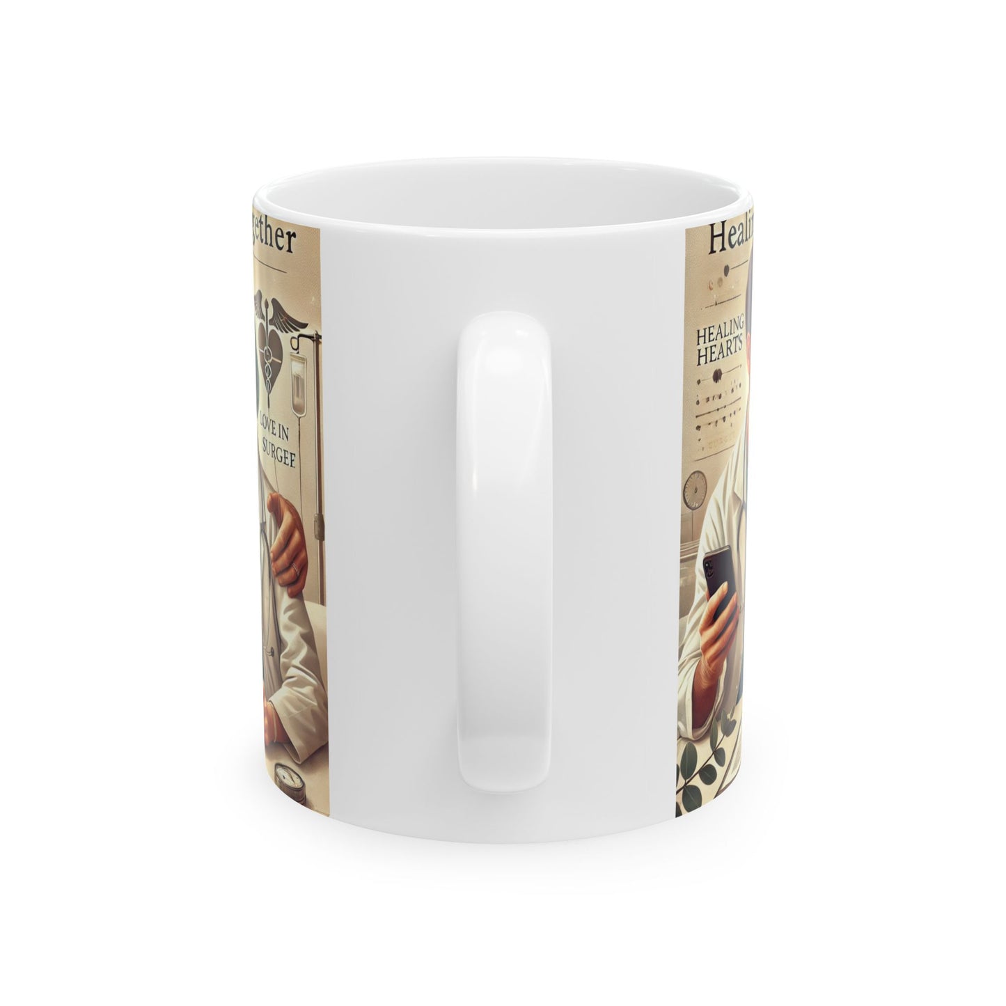 Healing Hearts Ceramic Mug - Perfect Gift for Medical Professionals