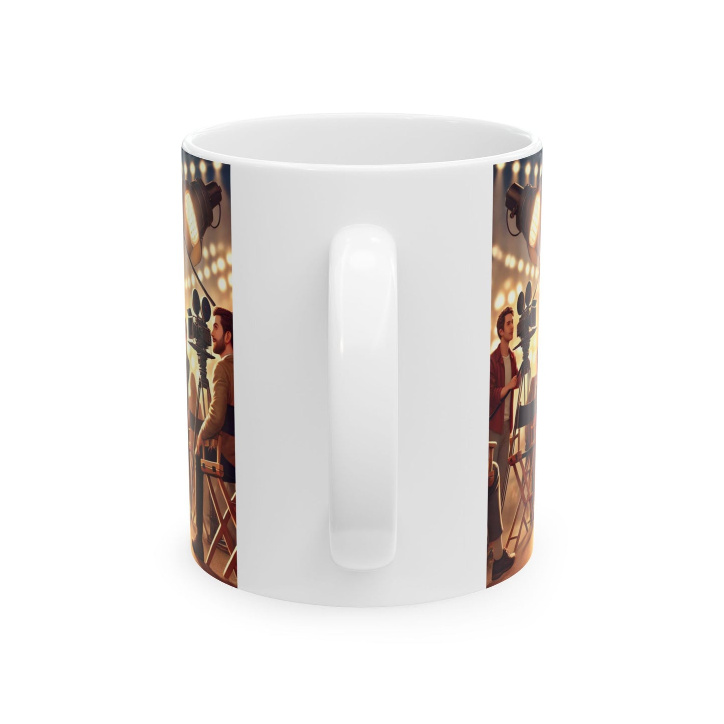 Cinematic Film Crew Ceramic Mug - Perfect Gift for Movie Lovers - 11oz & 15oz
