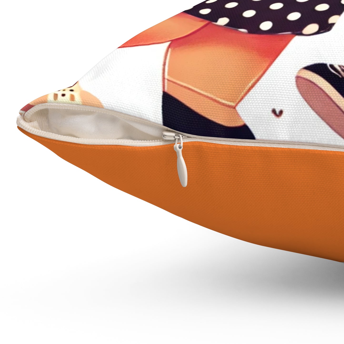 Spun Polyester Square Pillow