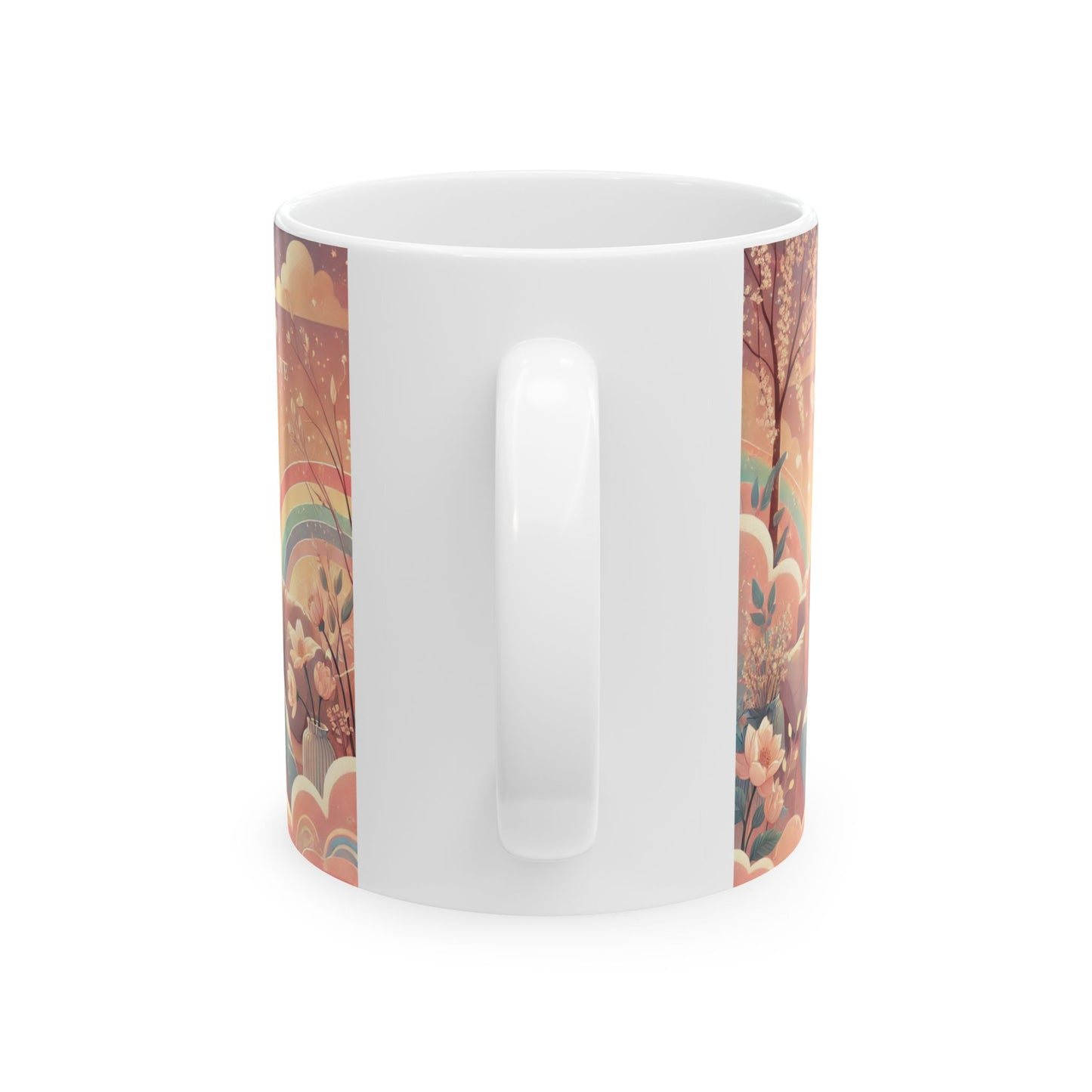 Romantic Love Ceramic Mug - 11oz & 15oz - Perfect Gift for Couples