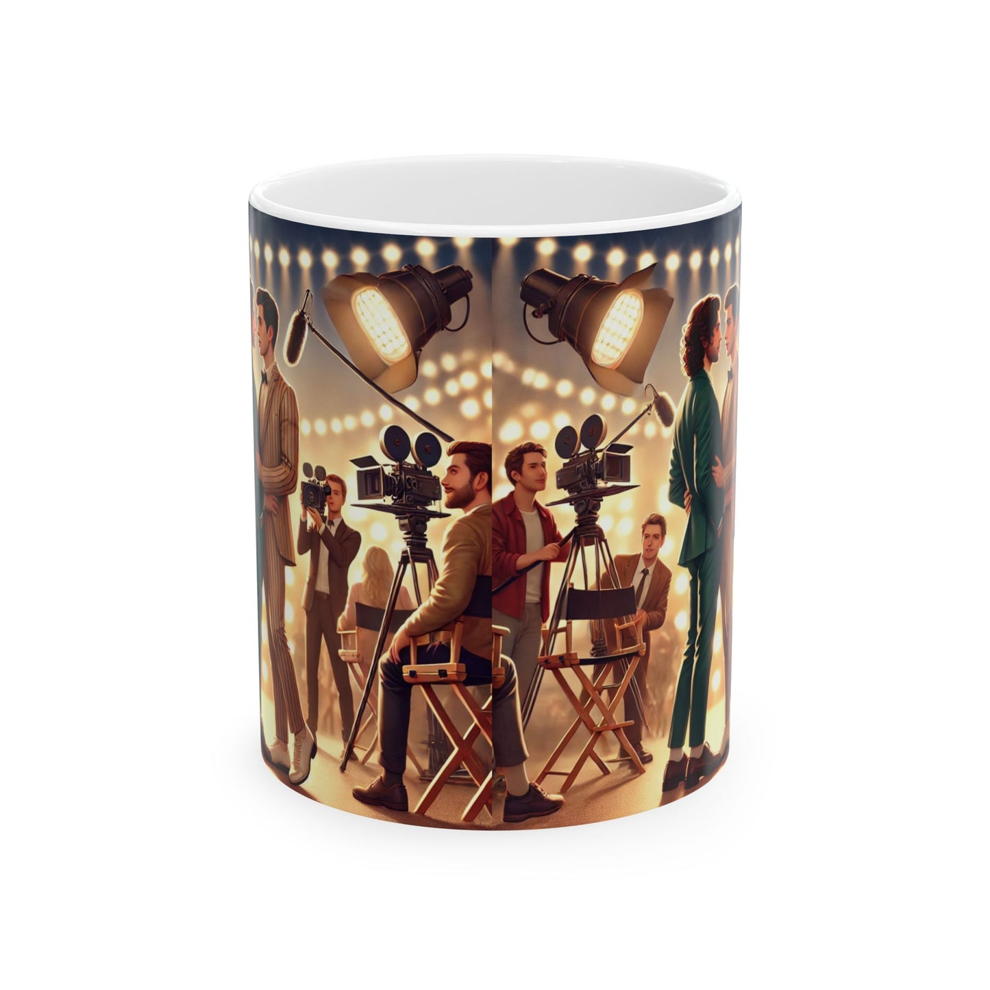 Cinematic Film Crew Ceramic Mug - Perfect Gift for Movie Lovers - 11oz & 15oz