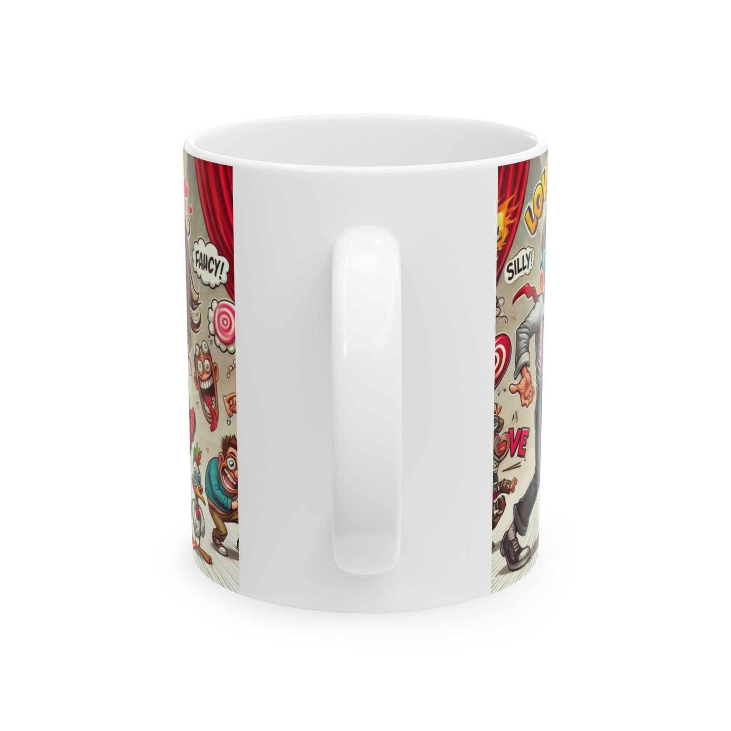 Funny Love Ceramic Mug - 11oz & 15oz