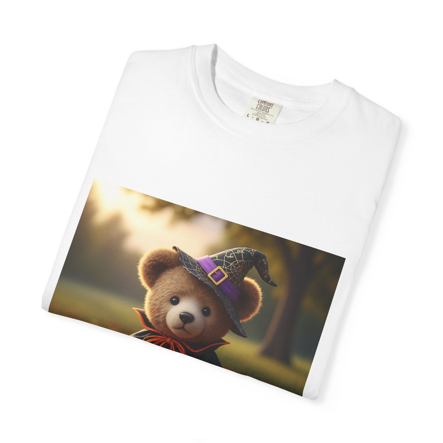 Halloween Teddy Bear T-shirt, Unisex Tee, Fall Fashion, Autumn Outfit, Halloween Costume, Kid-Friendly Apparel