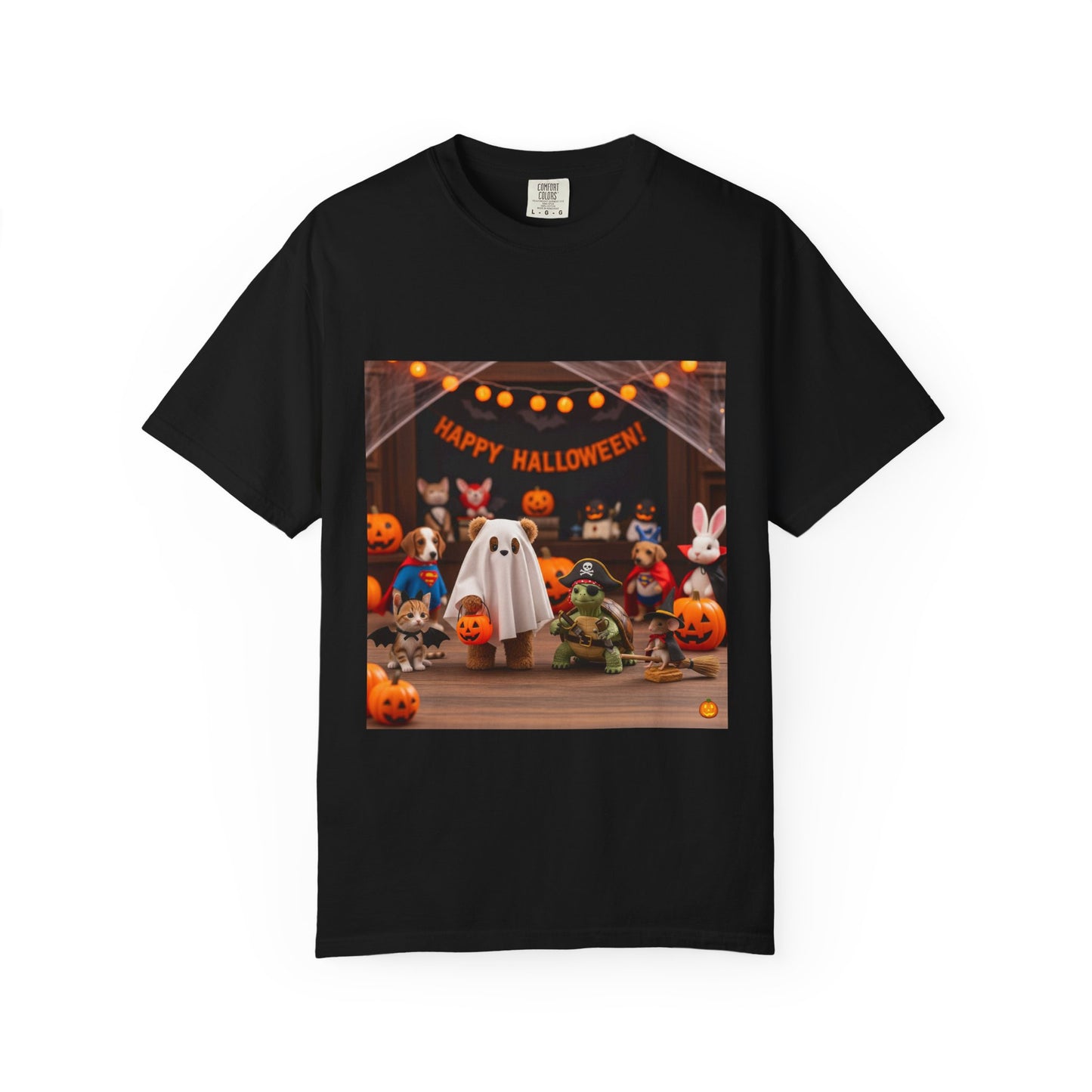 Halloween Themed Unisex T-Shirt | Fun & Spooky Graphic Tee for Fall Celebrations, Trick or Treat, Costume Party, Seasonal Wear, Gift Idea