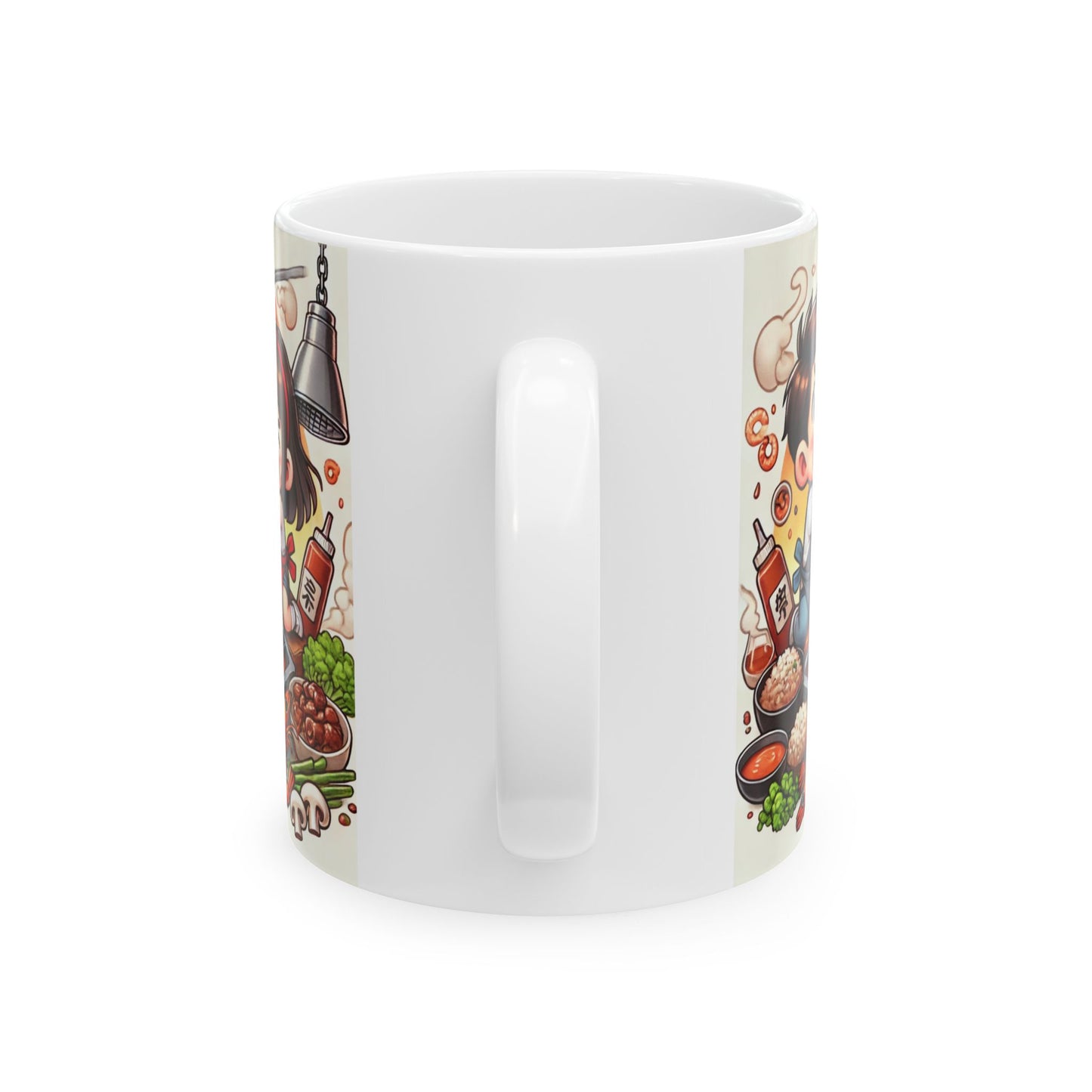 Funny Foodie Ceramic Mug - Chef & BBQ Lovers Gift - 11oz & 15oz