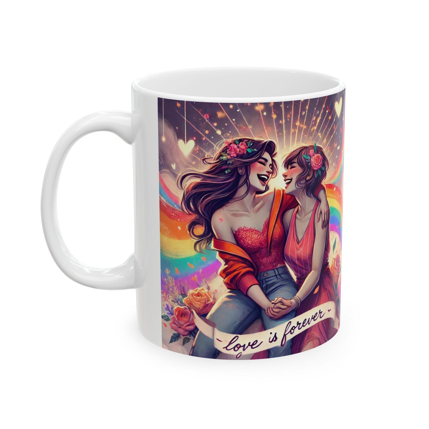Colorful Love and Pride Ceramic Mug - 11oz & 15oz