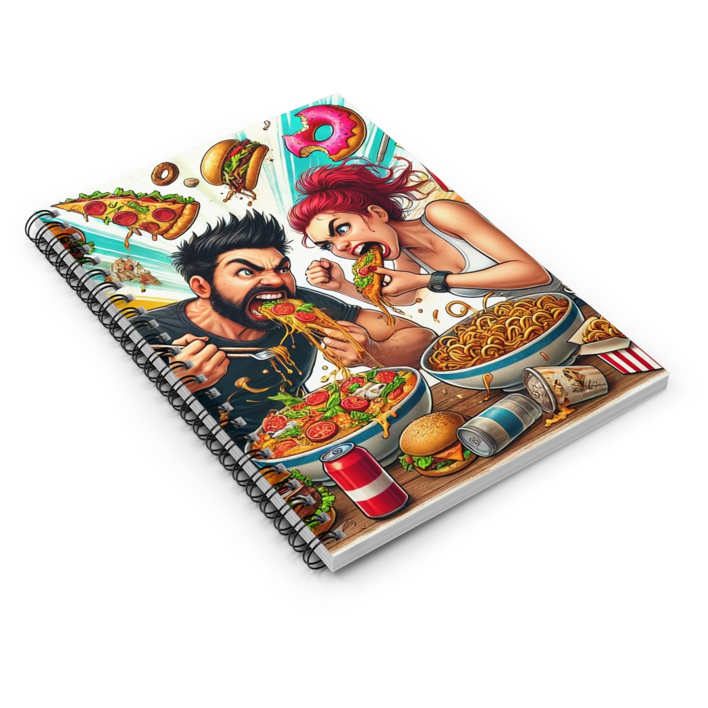 Fun Foodie Spiral Notebook - Perfect for Food Lovers!