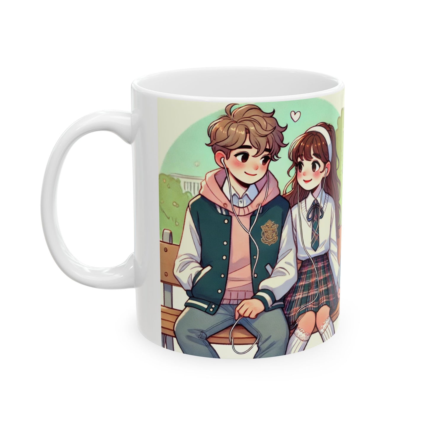 Cute School Friends Ceramic Mug - 11oz & 15oz