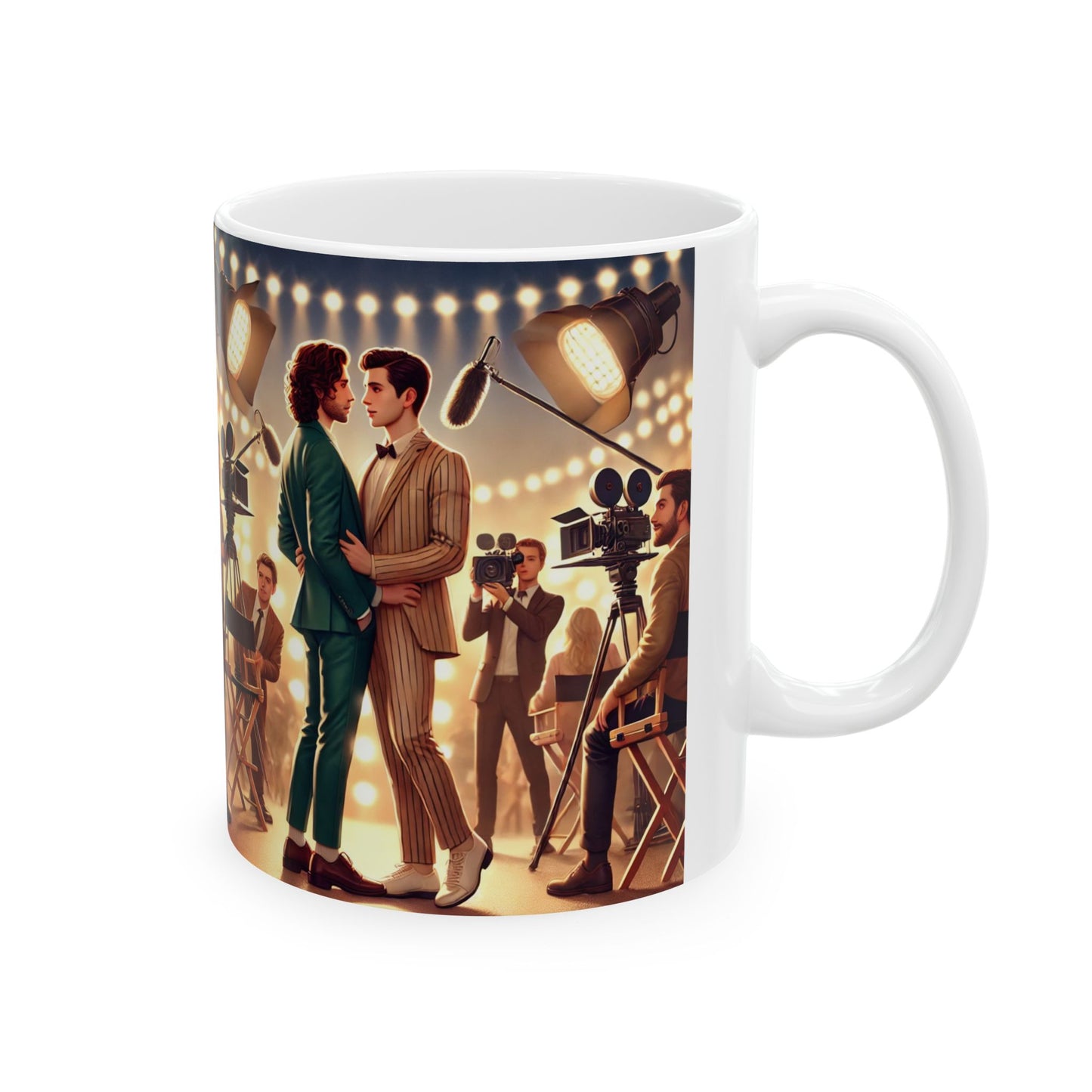 Cinematic Film Crew Ceramic Mug - Perfect Gift for Movie Lovers - 11oz & 15oz