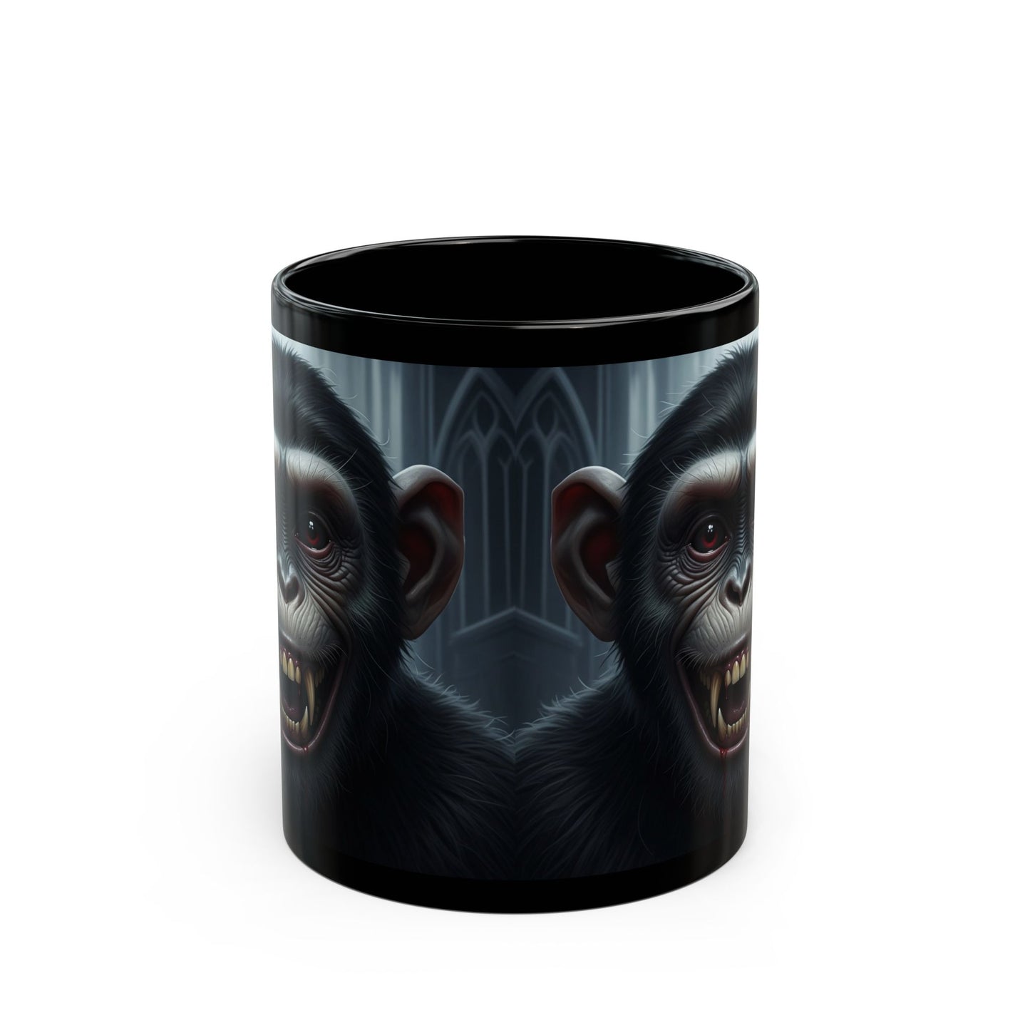 Bold Wild Monkey Mug, Unique Coffee Cup for Animal Lovers, Gift for Birthdays, Nature Enthusiasts, Fun Decor