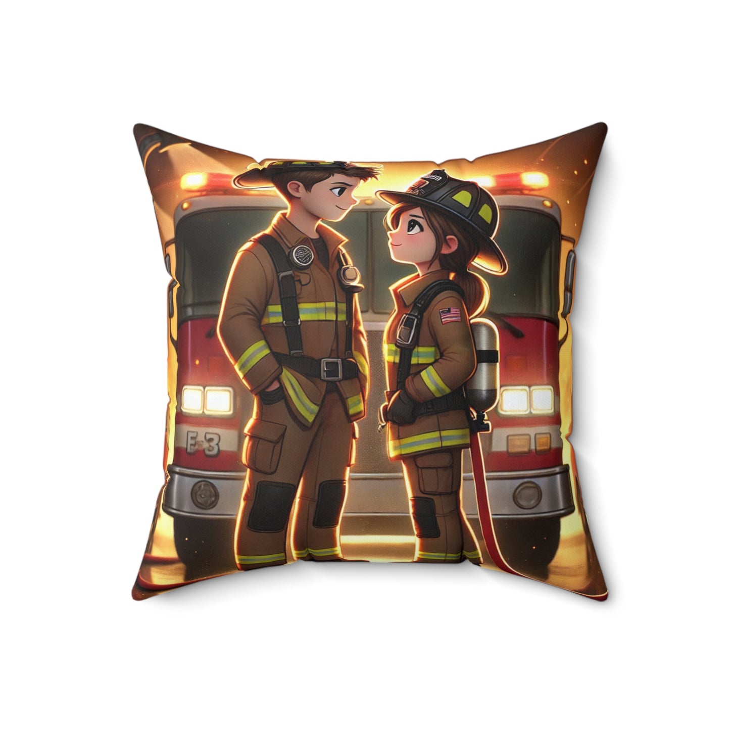 Spun Polyester Square Pillow