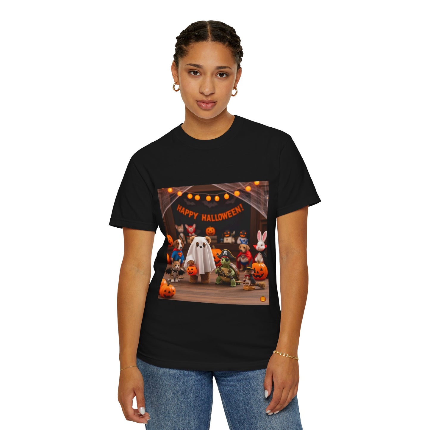 Halloween Themed Unisex T-Shirt | Fun & Spooky Graphic Tee for Fall Celebrations, Trick or Treat, Costume Party, Seasonal Wear, Gift Idea