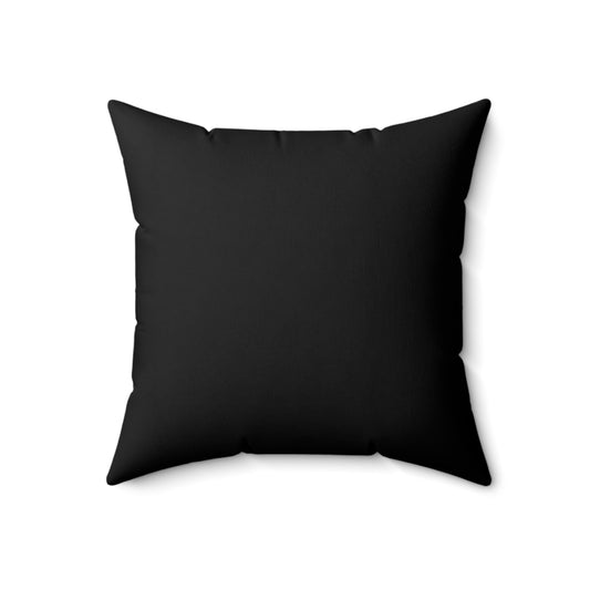 Love Rocks Rocker Square Pillow | Gothic Decor for Music Lovers