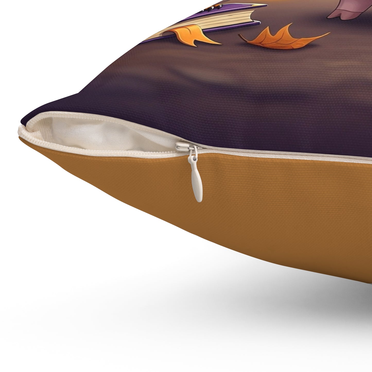 Adorable Halloween Animal Pillow, Cozy Decor for Fall, Perfect for Kids' Rooms, Halloween Gifts, Spun Polyester Pillow
