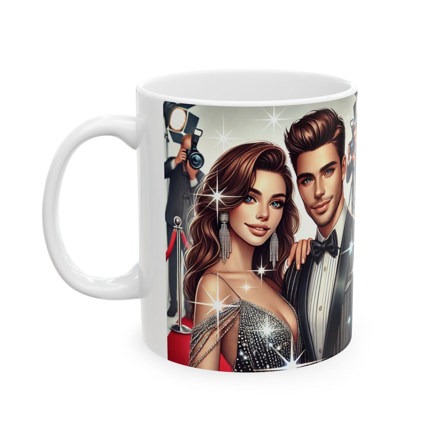 Hollywood Glamour Ceramic Mug - 11oz & 15oz