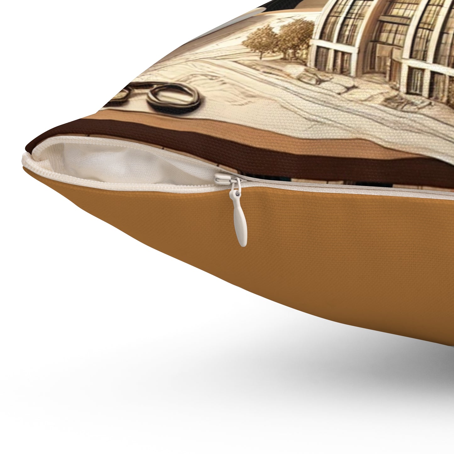 Spun Polyester Square Pillow