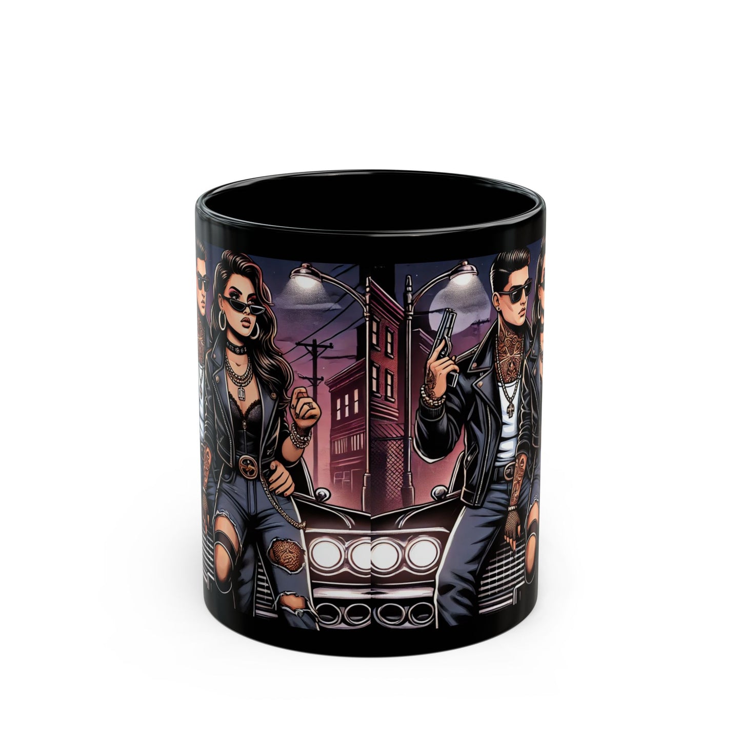 Rebellious Spirit Black Mug - 11oz & 15oz