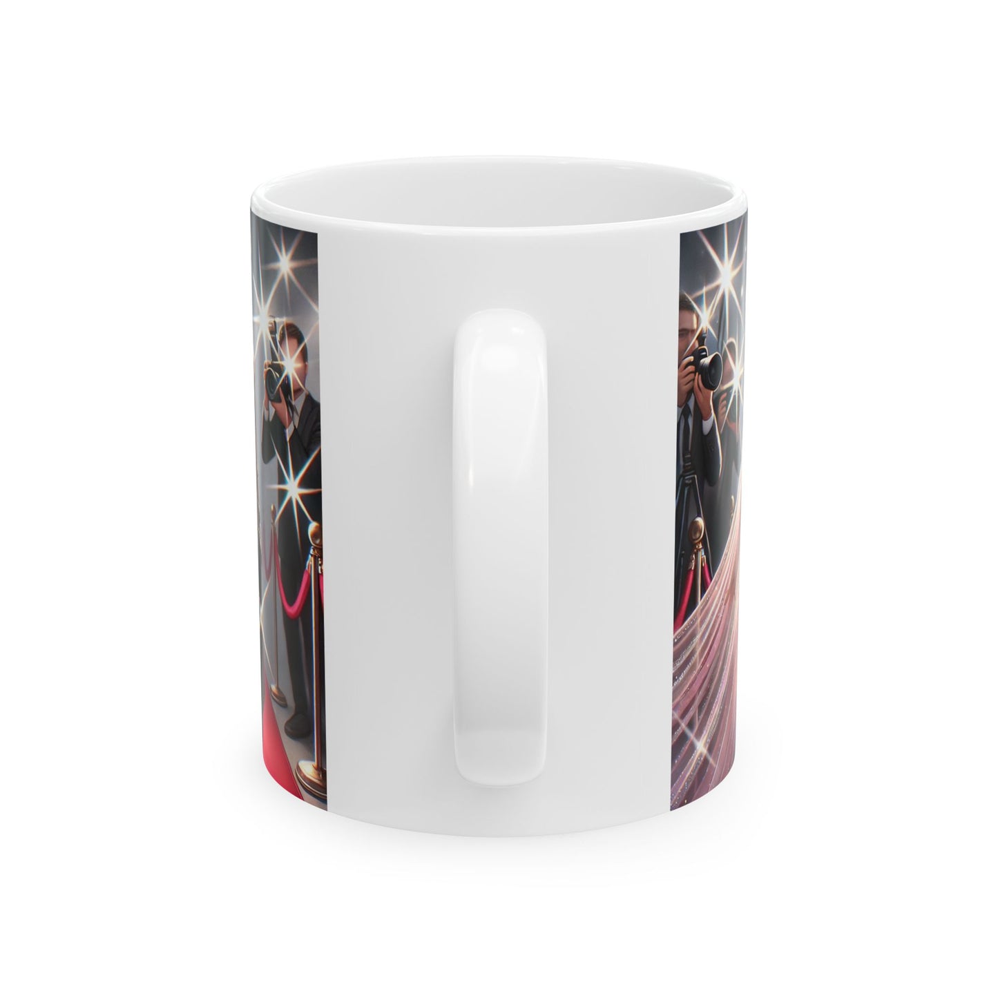 Glamorous Hollywood Ceramic Mug – Perfect Gift for Movie Lovers and Celebrities