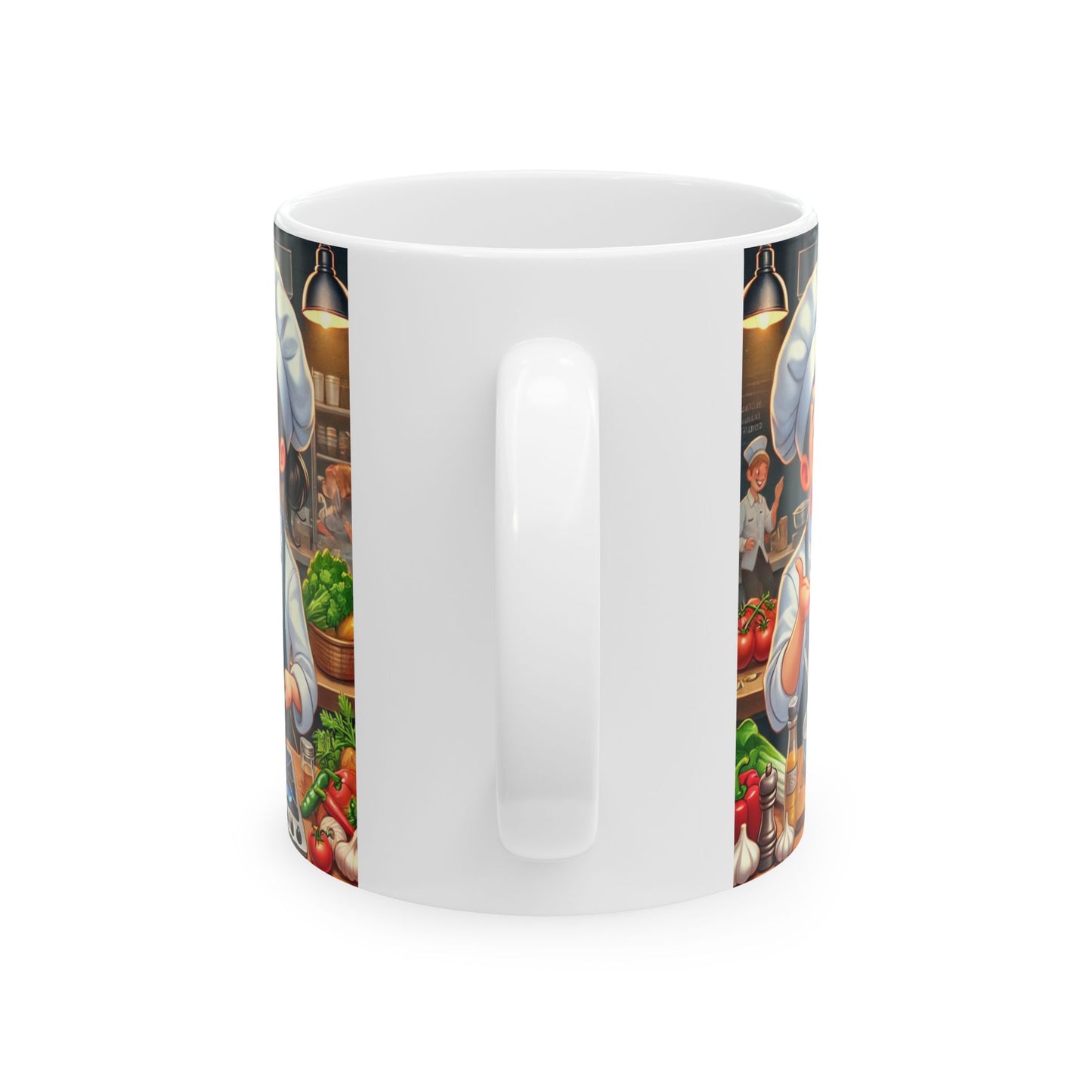 Chef's Delight Ceramic Mug - Perfect Gift for Food Lovers