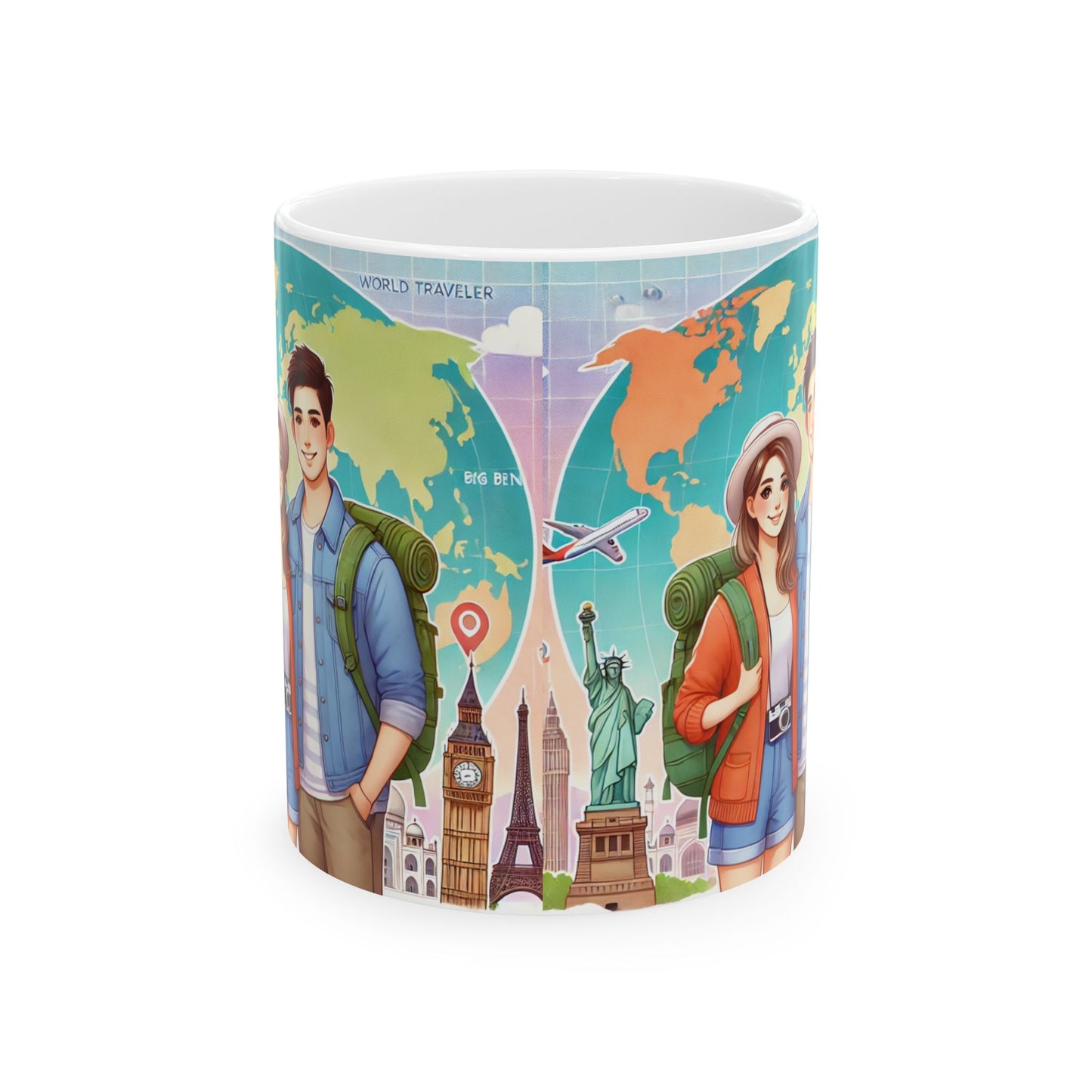 Adventure Awaits Travel Mug - 11oz & 15oz