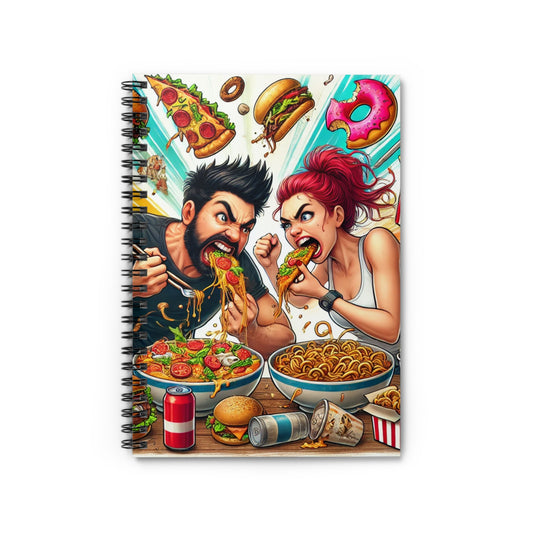 Fun Foodie Spiral Notebook - Perfect for Food Lovers!