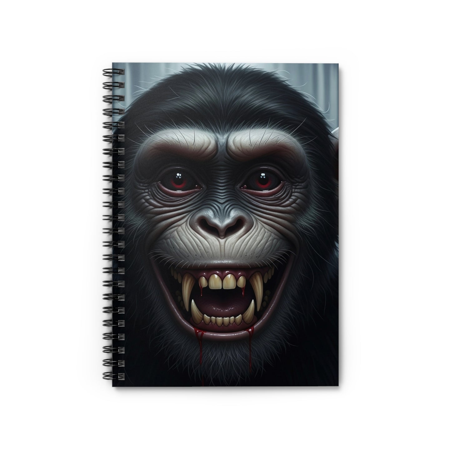 Gorilla-Themed Spiral Notebook - Perfect for Journaling, Gift for Animal Lovers, Unique School Supplies, Creative Writing