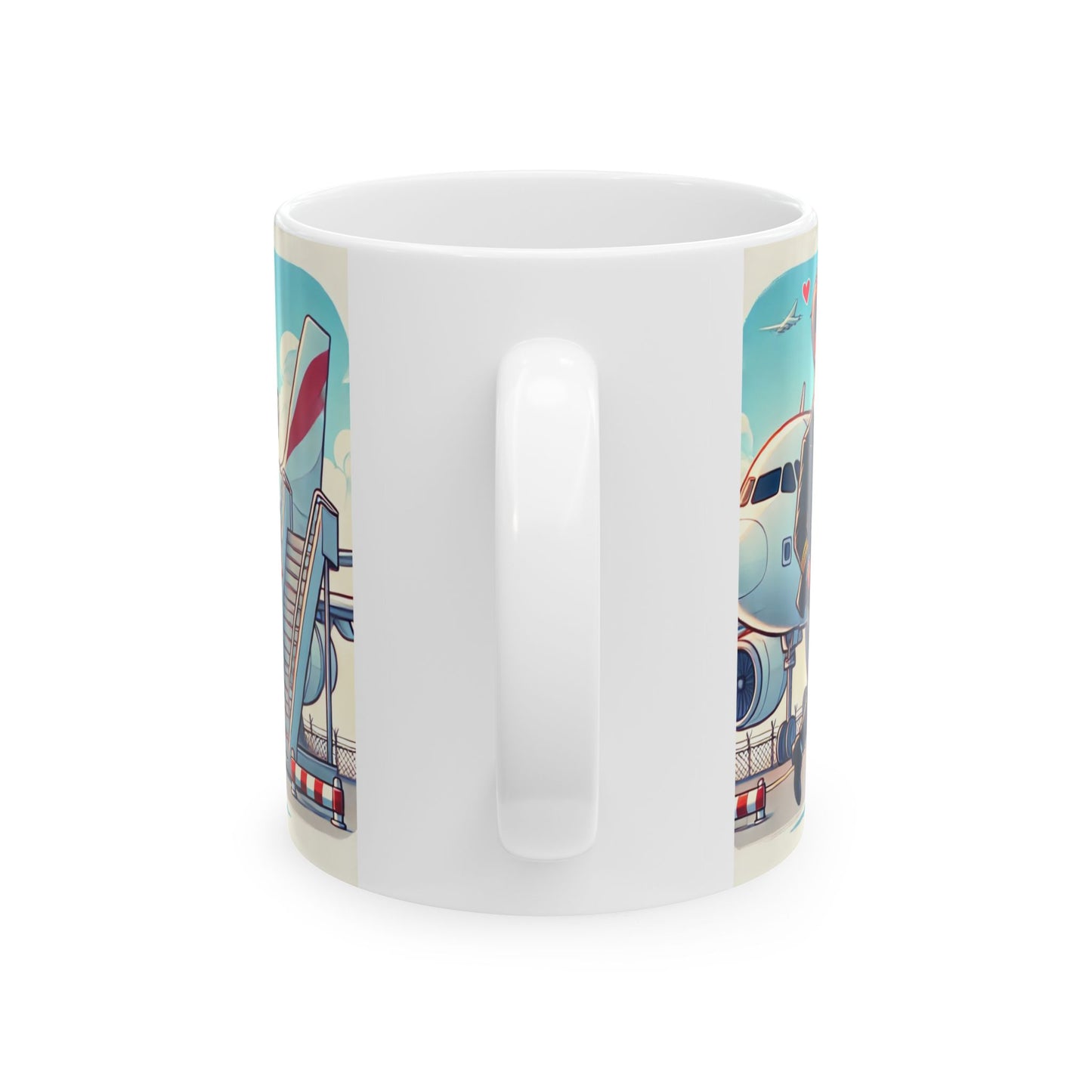 Airline Adventure Ceramic Mug – Perfect Gift for Travel Lovers