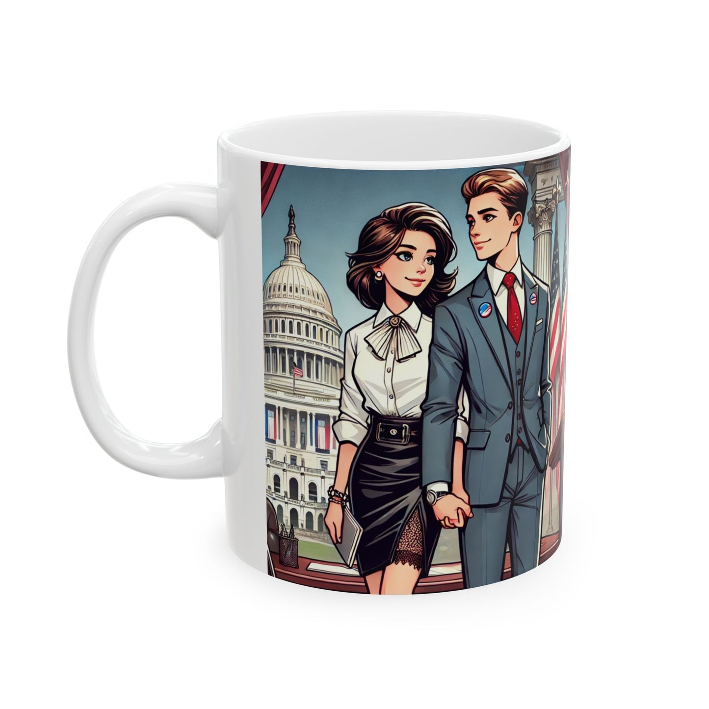 Political Leaders Ceramic Mug - 11oz & 15oz - Perfect Gift for Enthusiasts