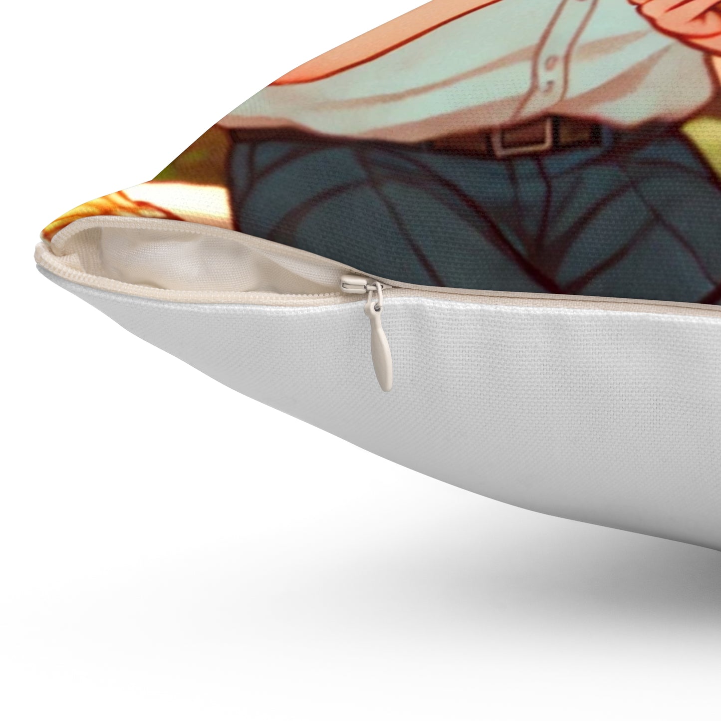 Spun Polyester Square Pillow