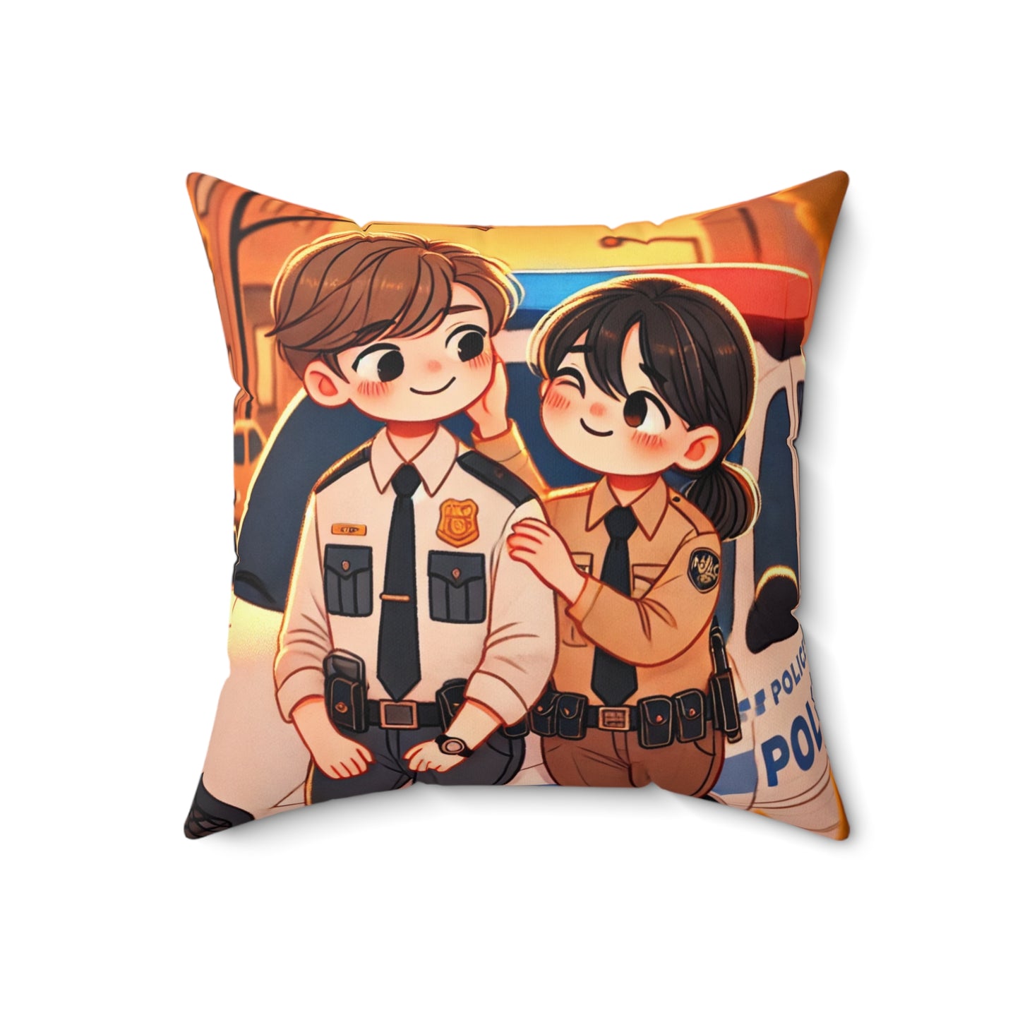 Spun Polyester Square Pillow