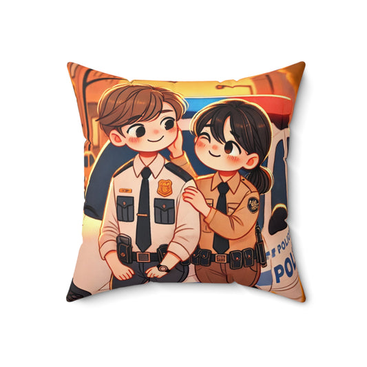 Spun Polyester Square Pillow