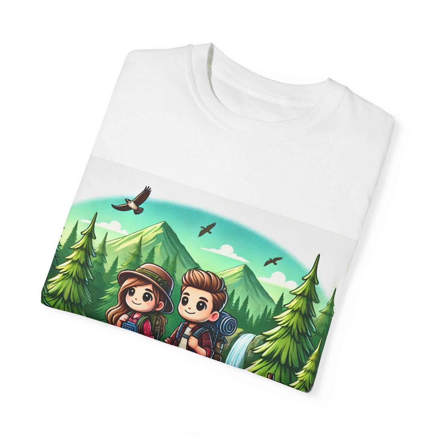 Adventure Awaits Graphic T-Shirt - Unisex Nature Design