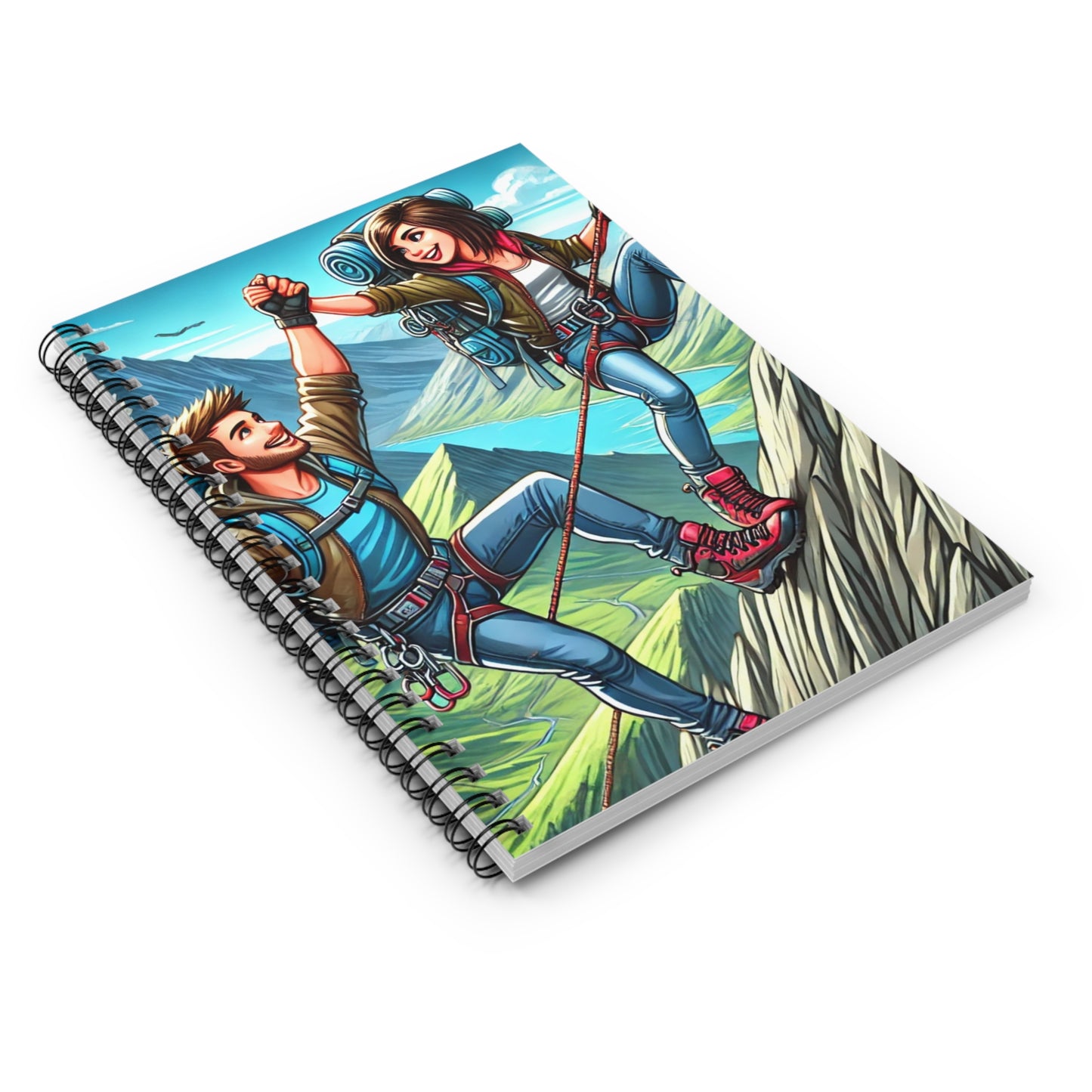 Adventure-Inspired Spiral Notebook - Perfect for Outdoor Enthusiasts