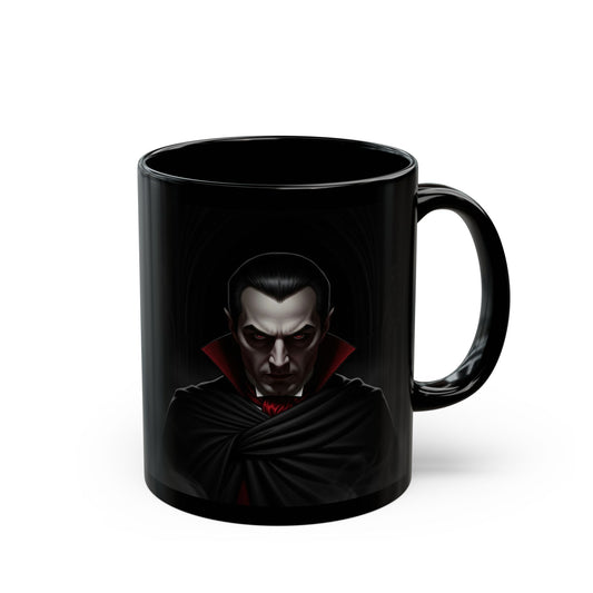 Gothic Vampire Mug, Perfect for Halloween, Coffee Lovers, Gift for Horror Fans, 11oz or 15oz, Dark Aesthetic Drinkware