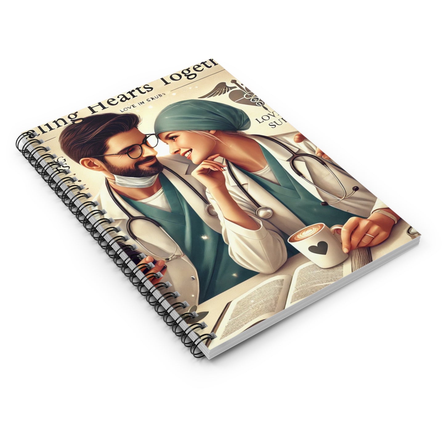 Heartfelt Nursing Spiral Notebook – Perfect Gift for Healthcare Professionals