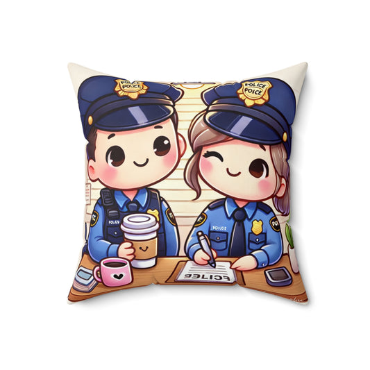 Spun Polyester Square Pillow