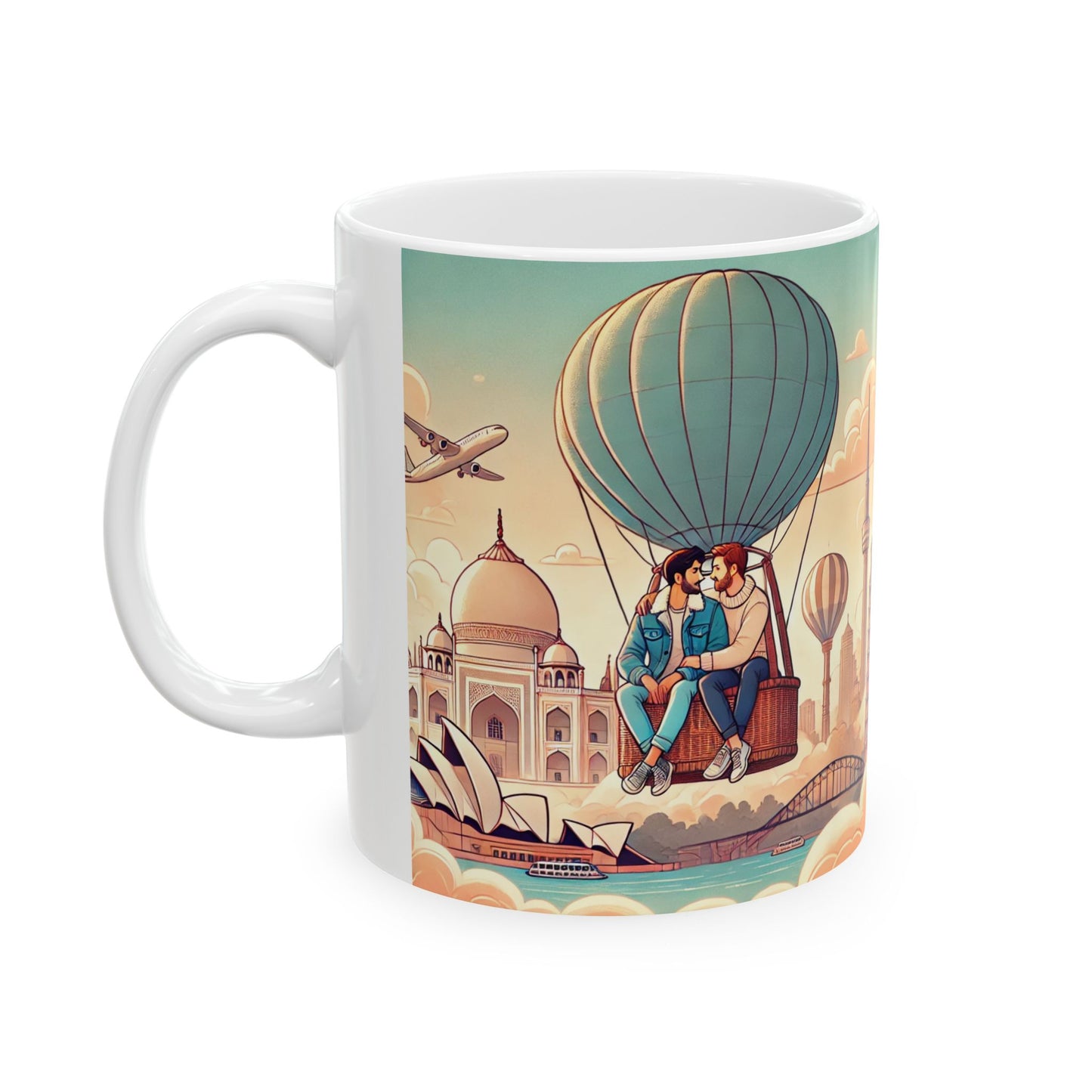 Adventure Travel Ceramic Mug - 11oz & 15oz