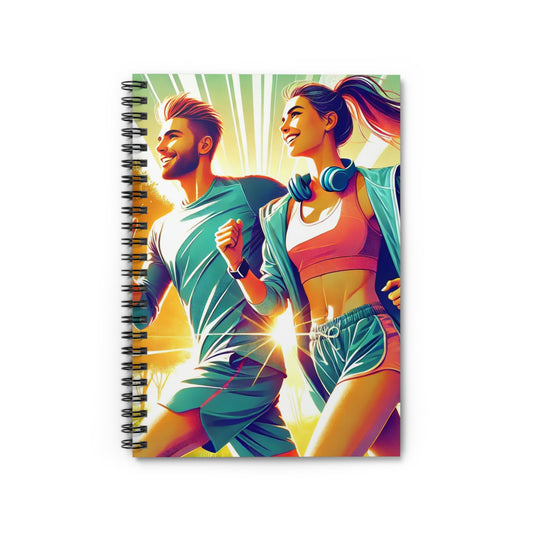 Active Lifestyle Spiral Notebook - Perfect for Fitness Enthusiasts